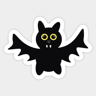 Kawaii Bat Sticker